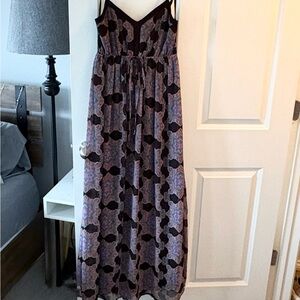 Doe & Rae Black Maxi Dress